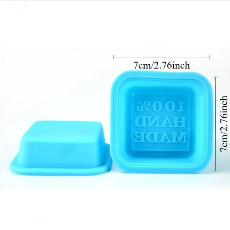 2pcs Silicone Circle Soap Molds – Baking & Soap Making Supplies Silicone Soap Mold Babs