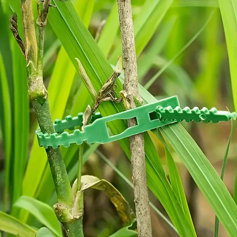Adjustable Green Garden Plant Twist Ties – Flexible Support Garden Plant Ties Babs
