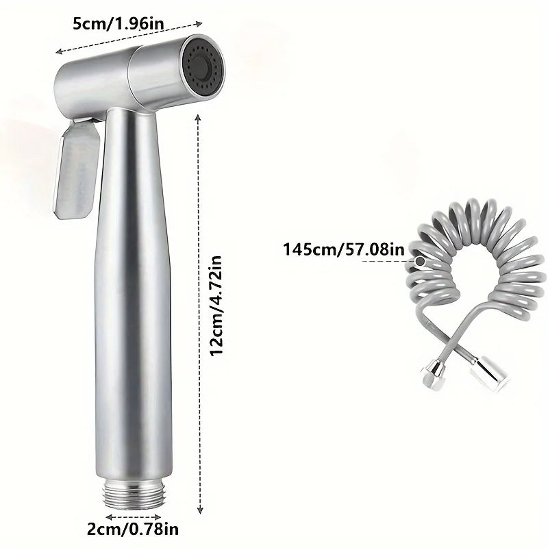 Handheld Bidet Sprayer Set – 304 Stainless Steel Nozzle Bidet Sprayer Set Babs