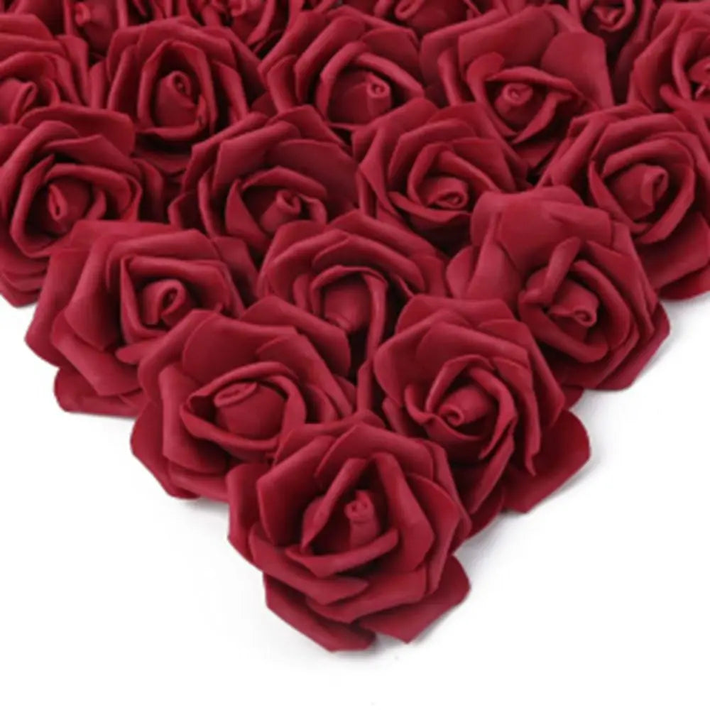 Artificial Foam Rose Heads for Wedding, Holiday & DIY Decor Artificial Flower Heads Babs