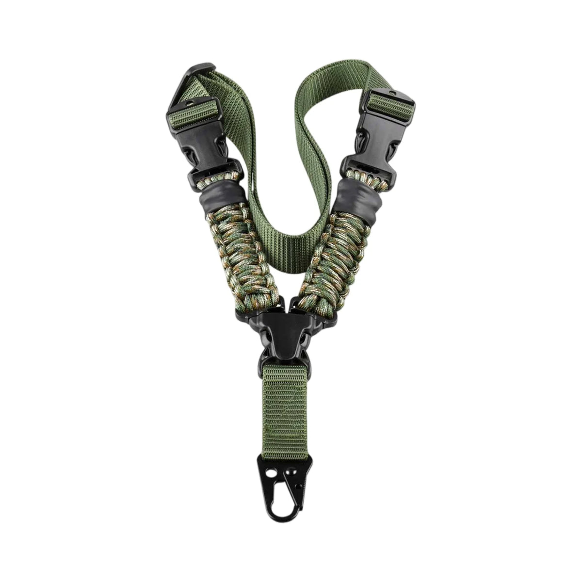 Tactical Single-Point Sling | Nylon Paracord Adjustable Strap Tactical Sling Strap Babs