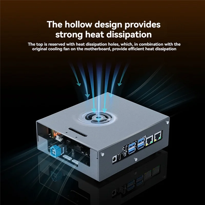 RDK S100 Aluminum Alloy Case – Passive Cooling & Camera Bracket Development Board Case Babs