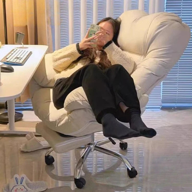 Nordic Modern Reclining Armchair – Luxury Living Room Chair Reclining Armchair Babs