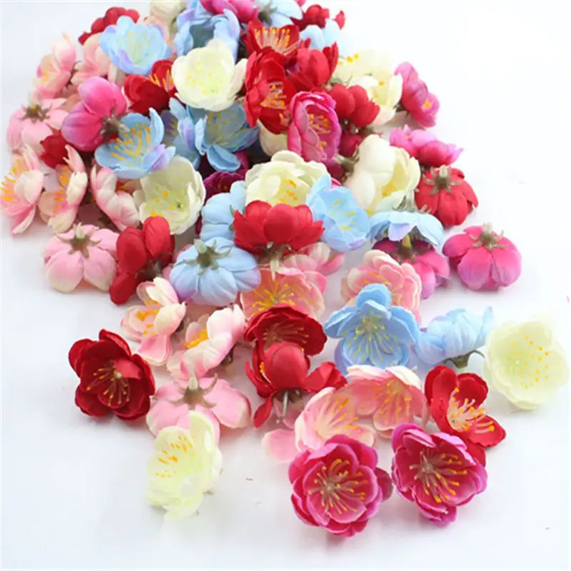 Artificial Silk Sakura Flower Heads – Wedding & Home Décor Artificial Flower Heads Babs