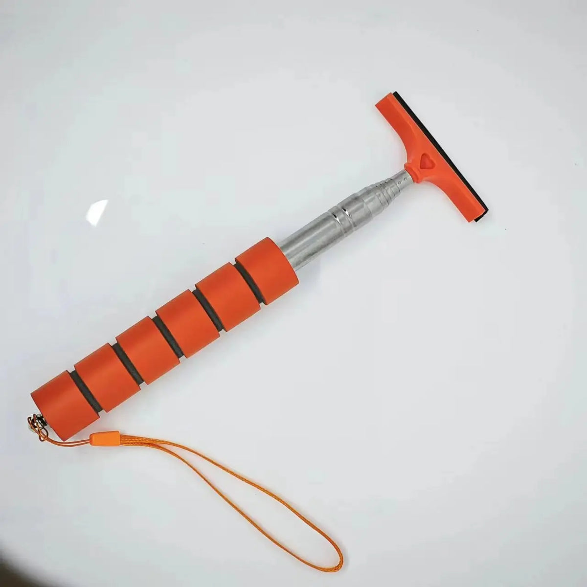 Retractable Car Mirror Wiper – Portable, Telescoping Cleaner Car Cleaning Wiper Babs orange