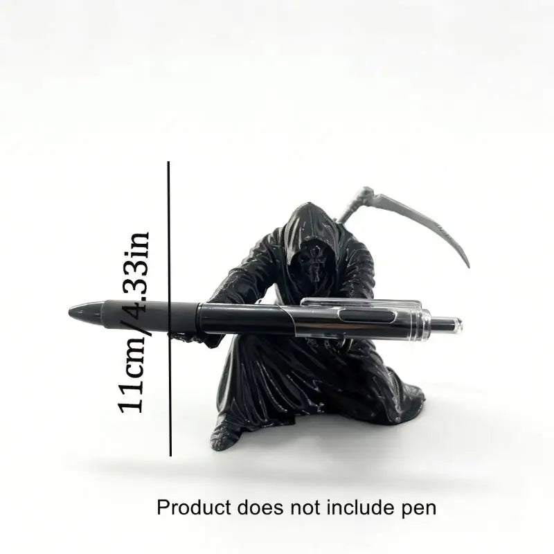 3D Printed Angel Pen Stand & Desktop Organizer | Gift Idea Desktop Pen Organizer Babs Black