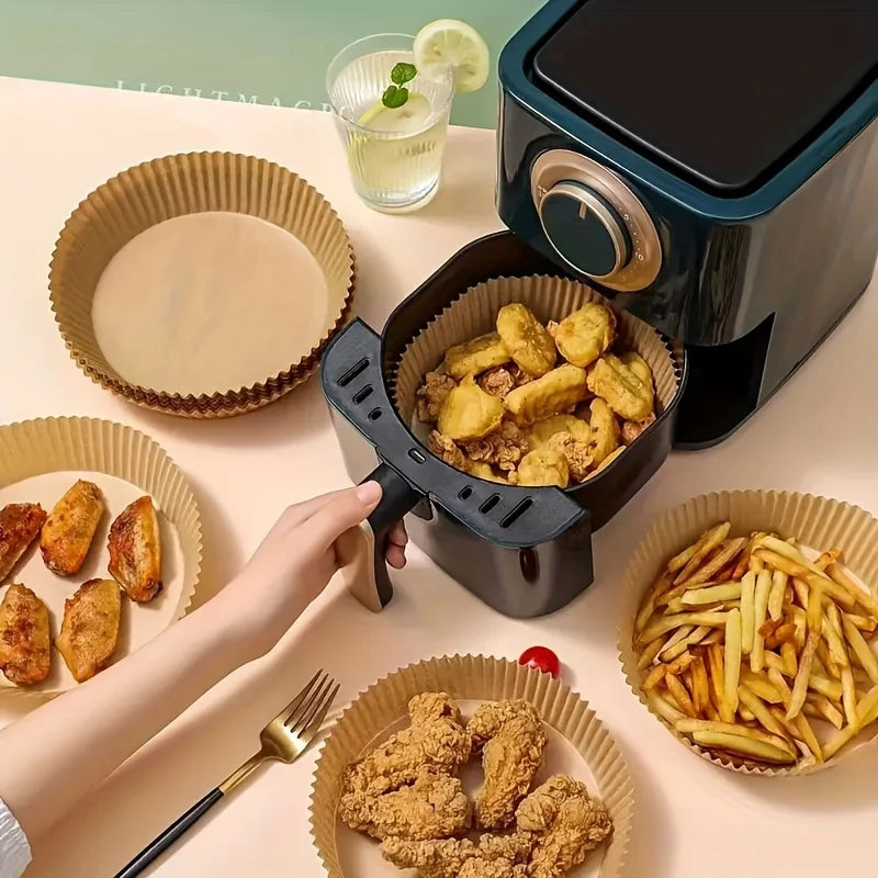 Disposable Non-Stick Air Fryer Liners – Oil-Absorbing Paper Air Fryer Liner Babs