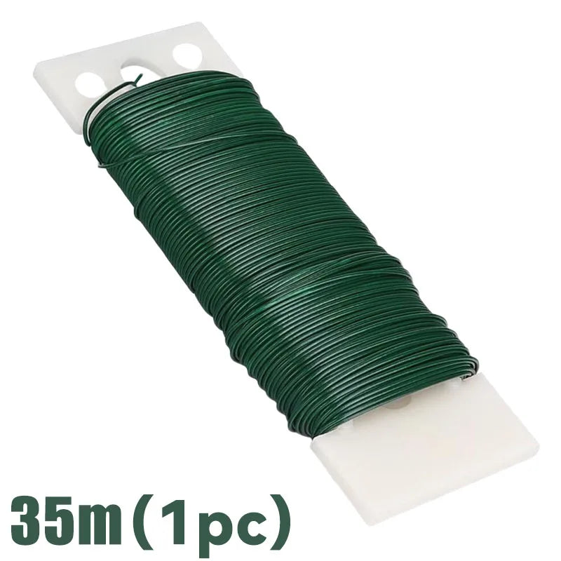 Flexible Green Floral Wire for Wreaths, Garlands & DIY Crafts Floral Craft Wire Babs 1PC-35M