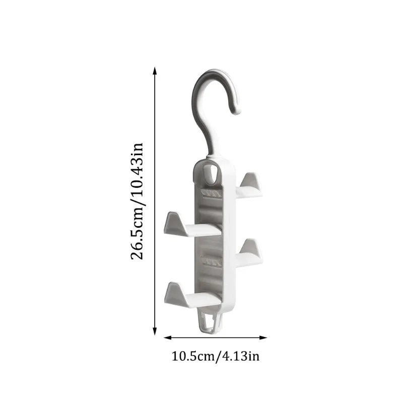 Rotating Bag Hook & Wardrobe Storage Rack | Multifunctional Wardrobe Storage Hook Babs