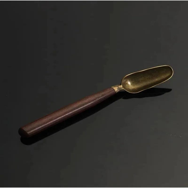 Kung Fu Tea Ceremony Spatula Spoon – Tea Set Accessory Tea Ceremony Spoon Babs