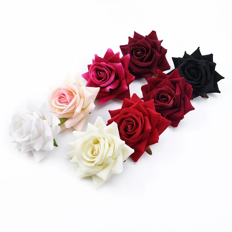 Silk Rose Artificial Flowers for Wedding, Home & Event Décor Artificial Silk Flowers Babs