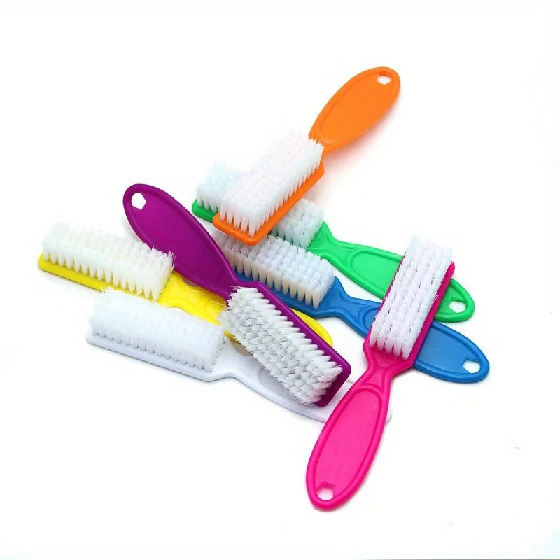 Straight Handle Nail Dust Brush – Manicure Cleaning Tool Nail Dust Brush Babs