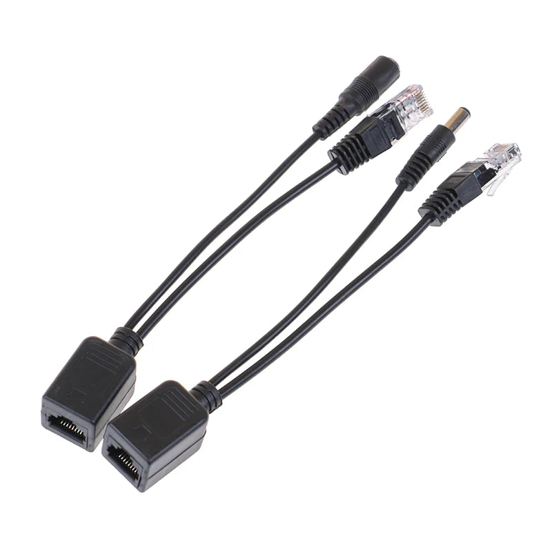 Passive PoE Adapter Kit – RJ45 Splitter & Injector Set PoE Adapter Kit Babs
