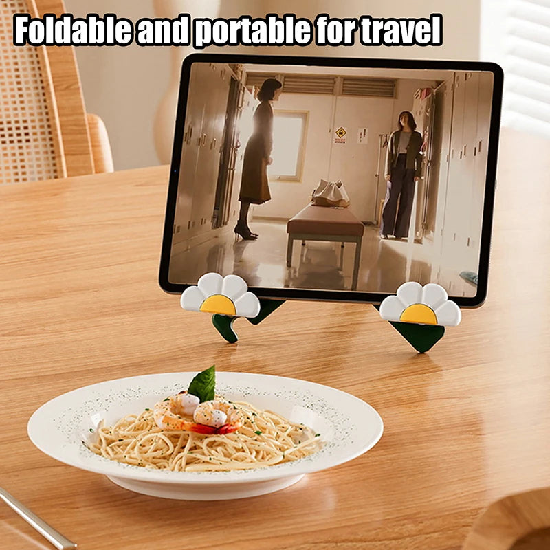 Foldable Desktop Book Stand & Tablet Phone Holder Desktop Book Stand Babs