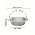 Stainless Steel Sink Drain Filter – Hair & Food Catcher Sink Drain Filter Babs 1pc