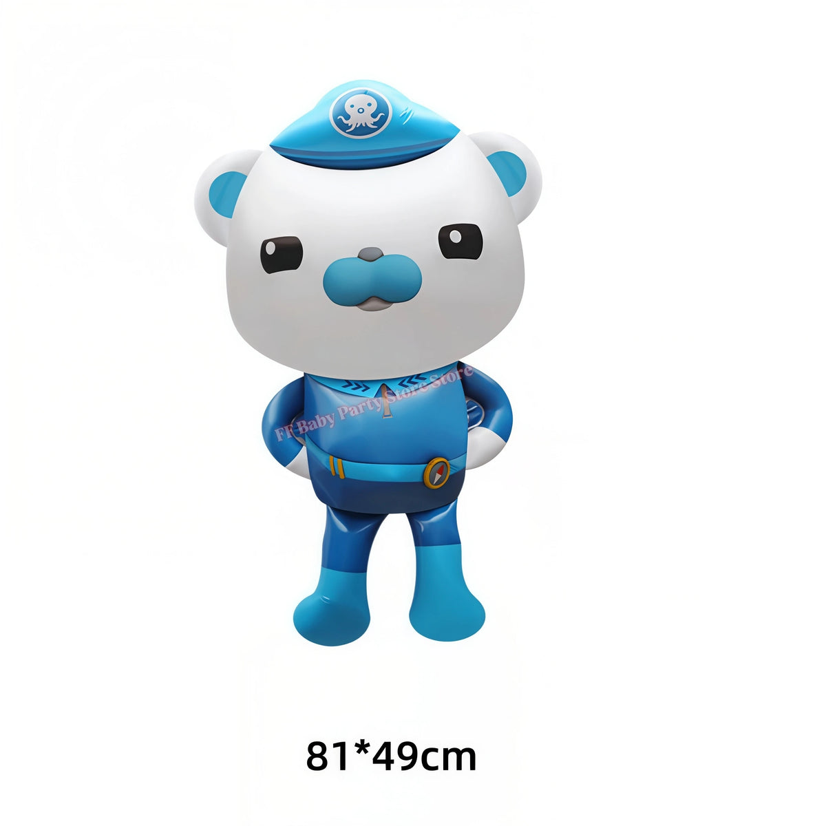 Octonauts Birthday Foil Balloons – Baby Shower Party Decor Party Foil Balloons Babs 1pc balloon