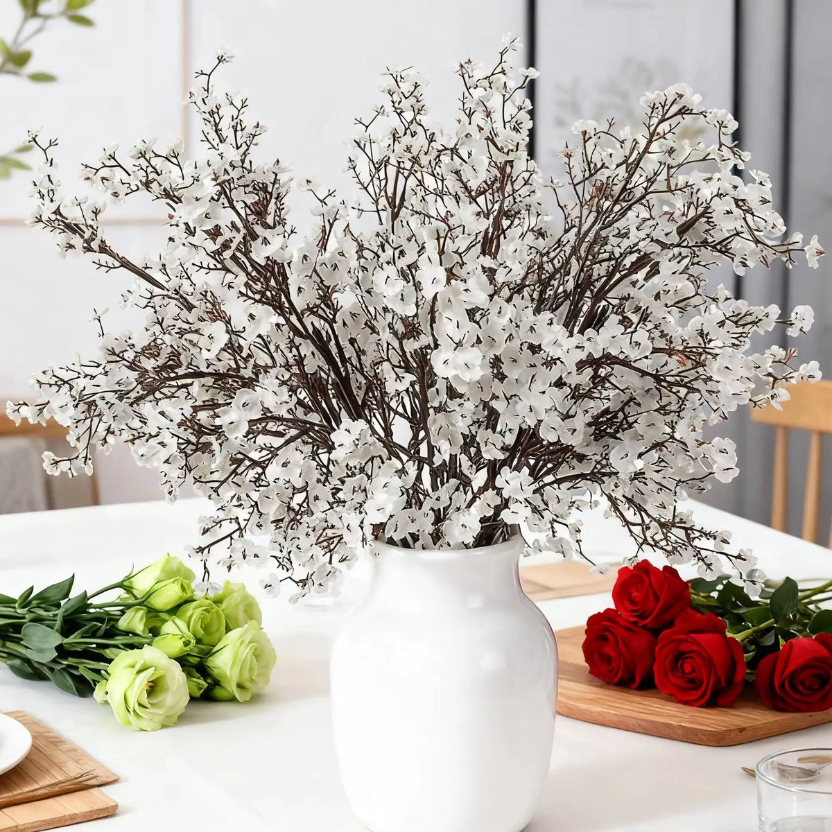 Artificial Silk Flower Bouquet – Wedding, Home & Vase Décor Artificial Flower Bouquet Babs