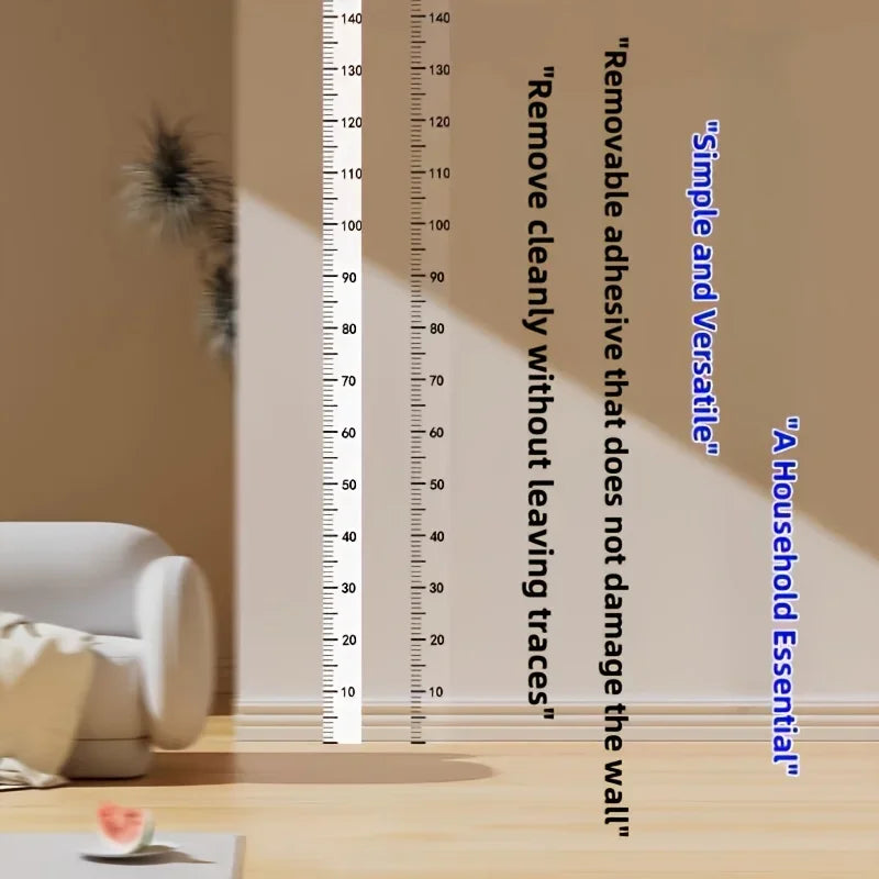 78.74" Wall Height Measuring Tape – Writable & Reusable Wall Measuring Tape Babs