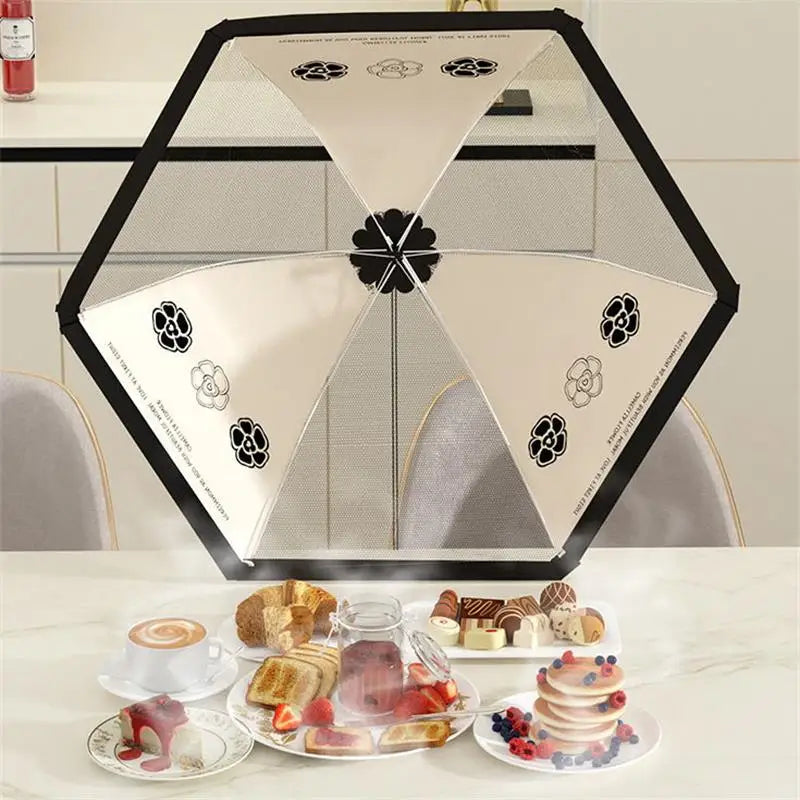 Large Foldable Food Cover – Fly & Dust Proof Mesh Net Foldable Food Cover Babs