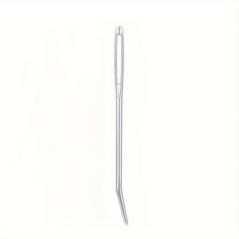 Big Eye Sewing Needles – Thick Hole Knitting & Tapestry Set Sewing Needles Babs silver
