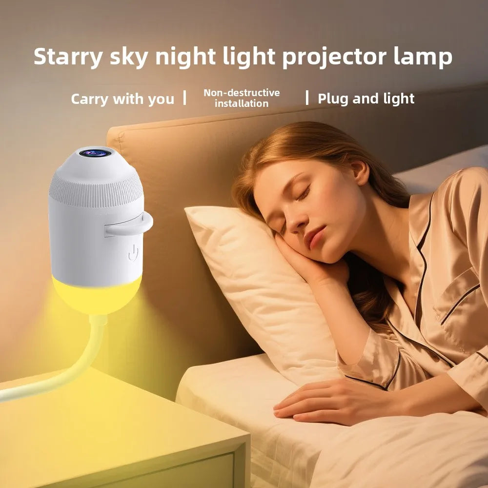 USB Starry Sky Galaxy Projector Night Light – Car & Home Galaxy Projector Lamp Babs