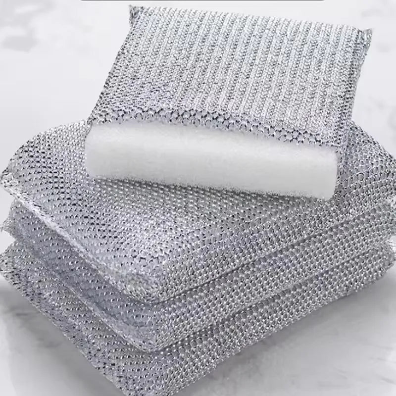 Scratch-Free Kitchen Dishwashing Sponge & Pot Brush Kitchen Cleaning Sponge Babs