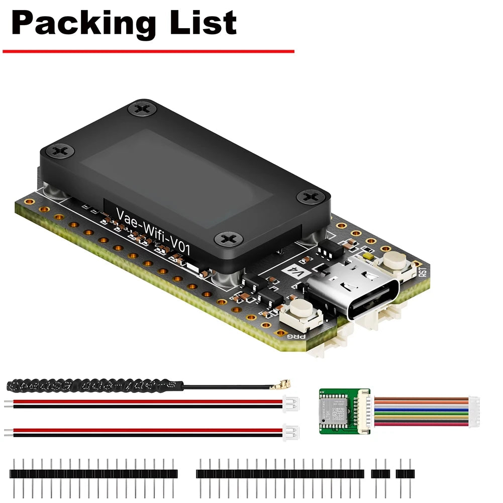 WiFi LoRa 32 V4 ESP32-S3 SX1262 GPS Solar Dev Board Meshtastic IoT Development Board Babs