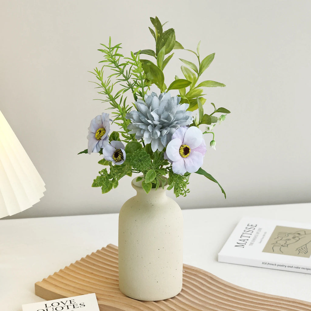 Silk Artificial Poppy Flowers Bouquet – Wedding & Home Decor Artificial Flower Bouquet Babs