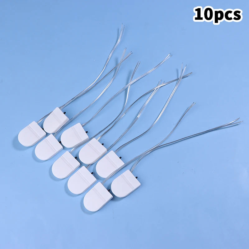 10Pcs CR2032 Coin Cell Battery Holder with On/Off Switch Battery Holder Babs 1 White