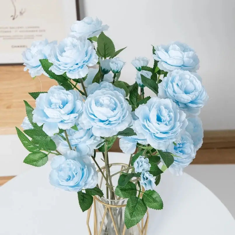 Artificial Long Stem Silk Rose – Wedding & Home Décor Gift Artificial Silk Flowers Babs