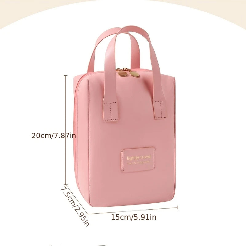 Large PU Leather Makeup Bag – Travel Cosmetic Organizer Travel Cosmetic Bag Babs