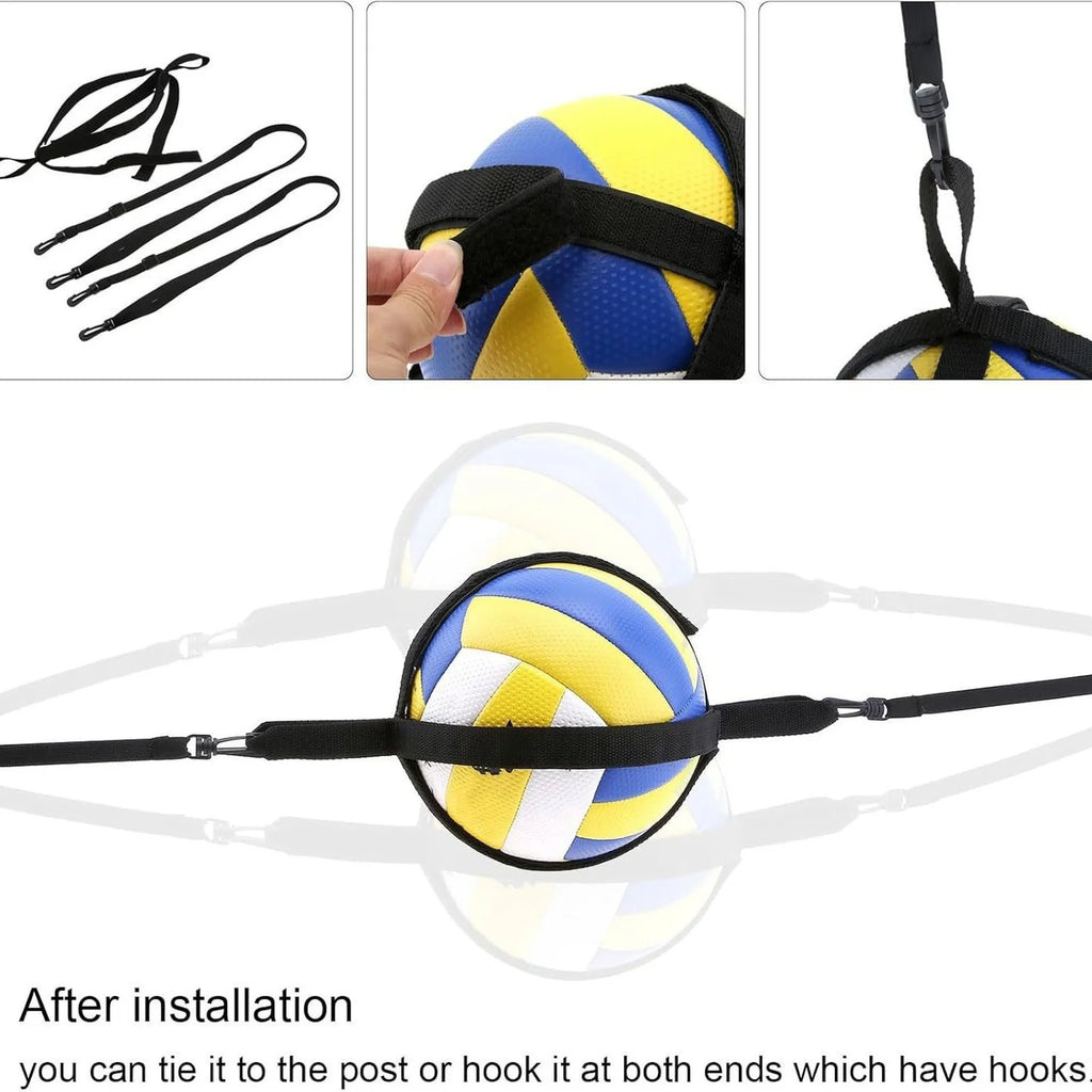 Volleyball Spike Trainer Belt – Solo Serving & Spiking Aid Volleyball Training Aid Babs
