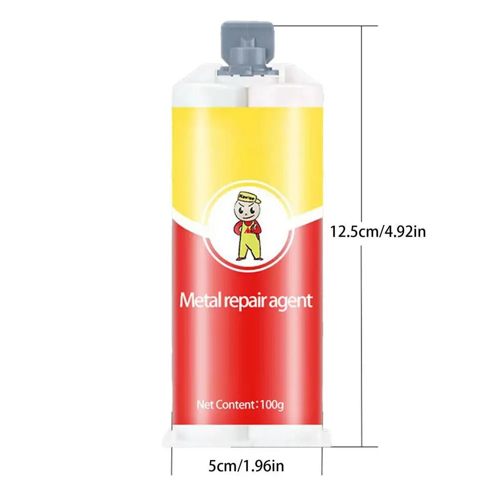 High-Strength Metal Repair AB Glue | Cast Iron Casting Adhesive Metal Repair Adhesive Babs 1pc