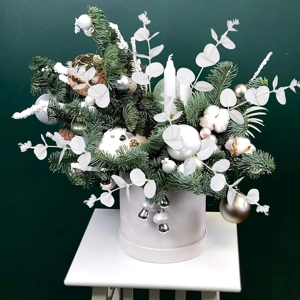 4-Fork Money Leaf Artificial Vine for Wedding & Home Décor Artificial Plant Vines Babs