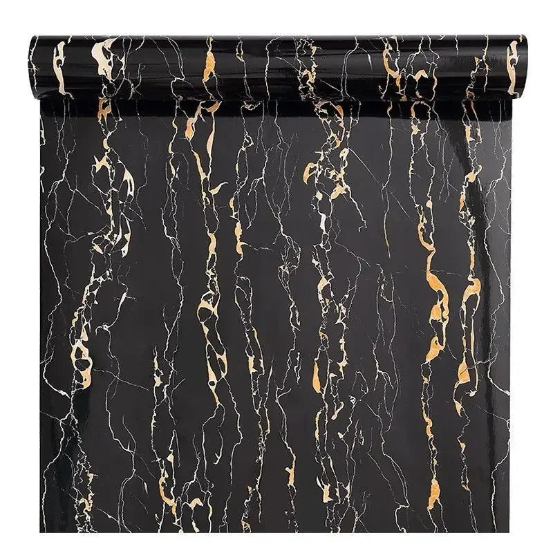 Gray Marble Peel & Stick Wallpaper – Waterproof Vinyl Contact Paper Peel and Stick Wallpaper Babs