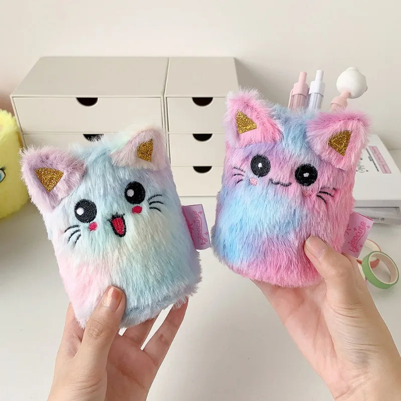 Cute Cartoon Plush Pen Holder – Desktop Stationery Organizer Plush Pen Holder Babs
