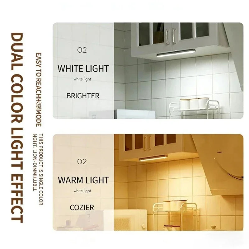 LED Motion Sensor Under Cabinet Bar Light – USB Wireless LED Cabinet Bar Light Babs