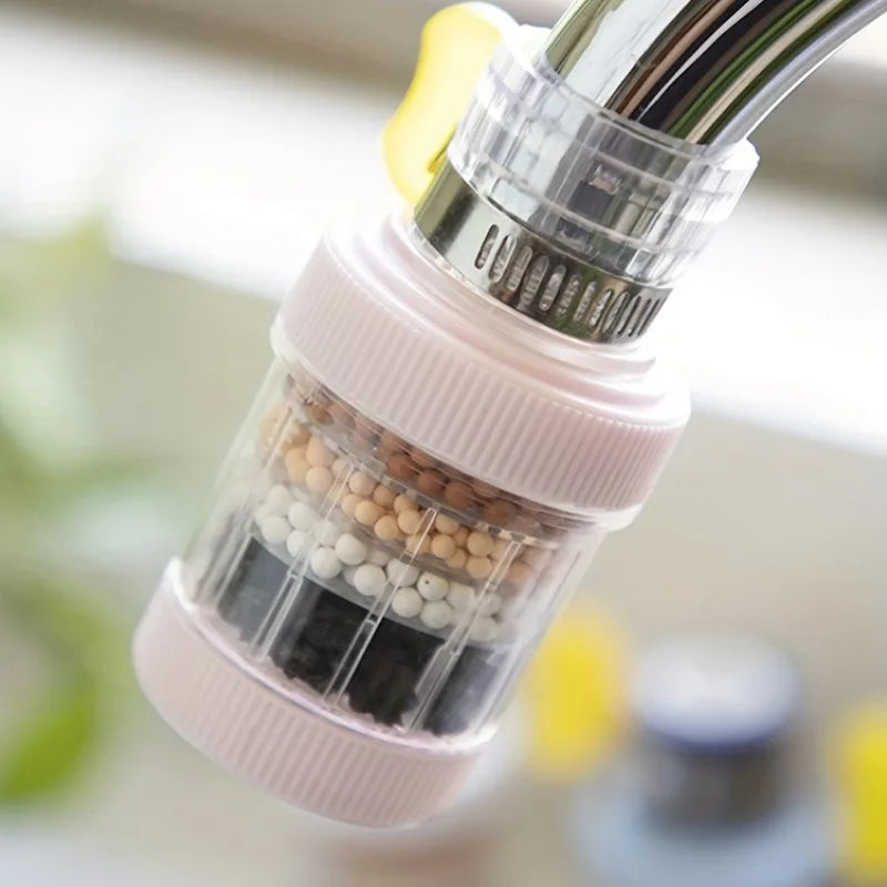 6-Layer Filter Faucet Bubbler – Splash-Proof Tap Aerator Faucet Tap Aerator Babs
