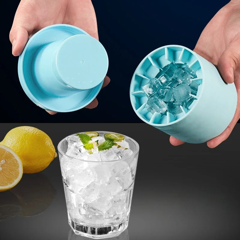 Food Grade Silicone Ice Cube Tray Mold – Multi-Use Creative Design Silicone Ice Mold Babs