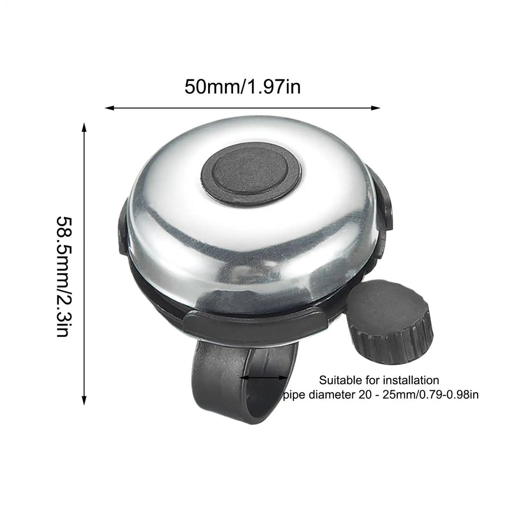 100dB Loud Bicycle Bell – Alloy Cycling Ring Horn, Universal Fit Bicycle Bell Babs