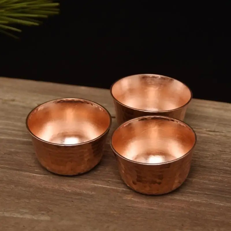 Handmade Hammered Copper Tea & Coffee Cup – Retro Teaware Copper Teacup Babs