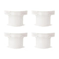 4-Pack Adjustable Bed Sheet Holders with Non-Slip Grip – All Sizes Bed Sheet Fasteners Babs WHITE
