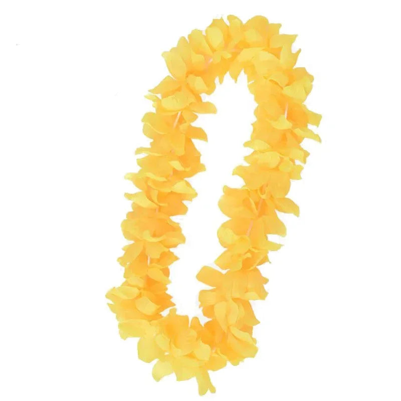Hawaiian Artificial Flower Lei Necklace – Party & Wedding Garland Flower Lei Necklace Babs 1 (8)