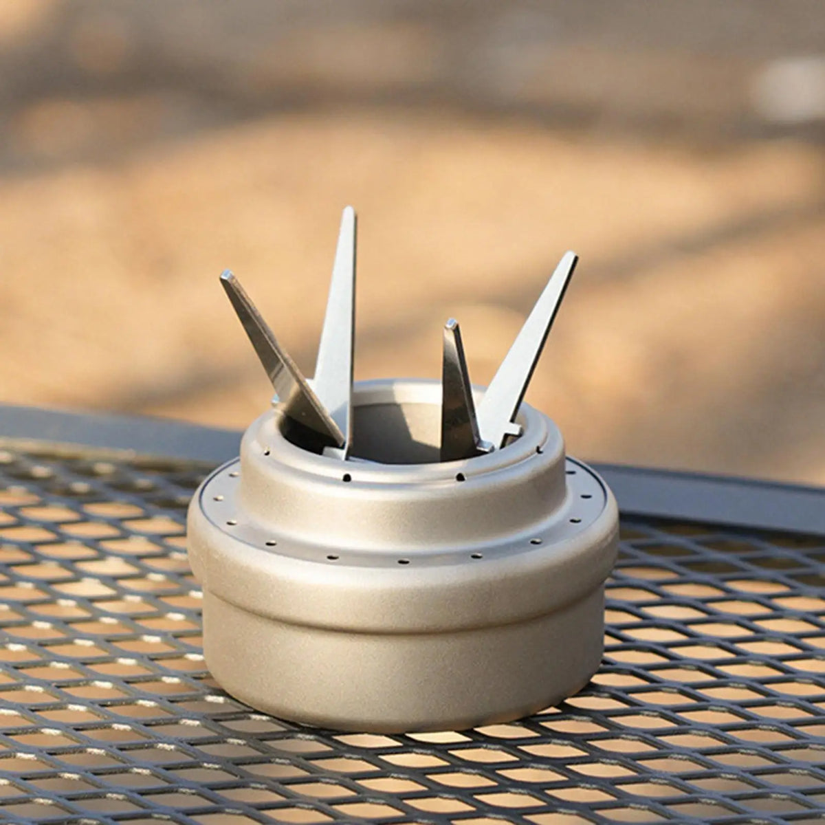 Stainless Steel Alcohol Stove Pot Stand for Camping & Hiking Camp Stove Bracket Babs