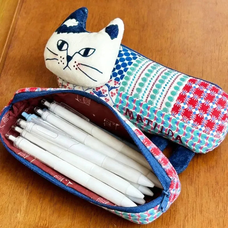 Cat Pencil Case – Large Capacity Makeup & Stationery Bag Pencil Case Babs