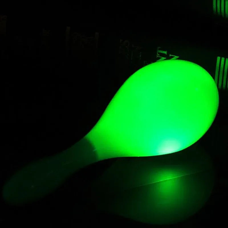 30pcs LED Flashing Maracas – Light-Up Kids Party Noise Makers LED Party Maracas Babs