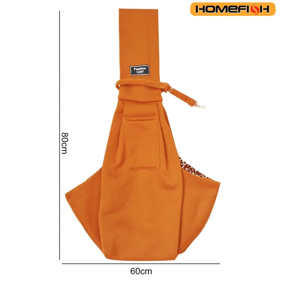 Adjustable Dog Sling Carrier – Breathable Crossbody Pet Bag Dog Sling Carrier Babs
