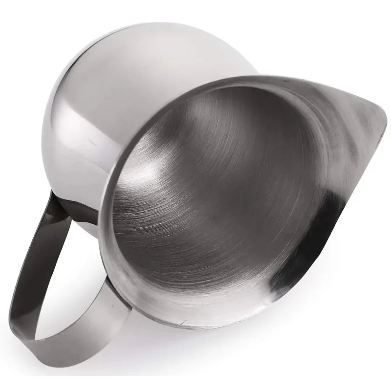 Stainless Steel Milk Frothing Pitcher with Pouring Spout Milk Frothing Pitcher Babs