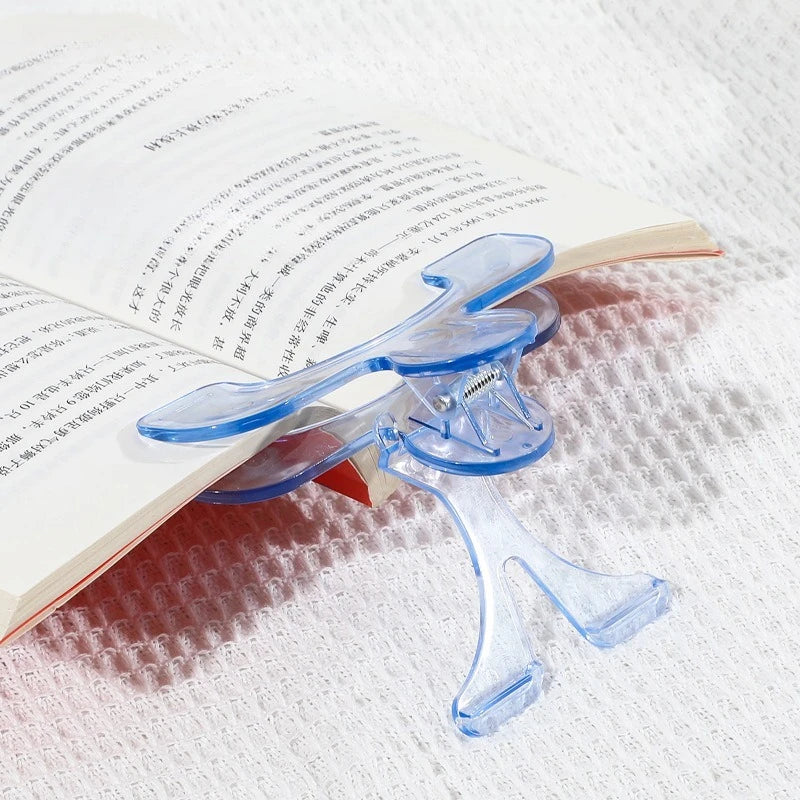 Transparent Book Clip Stand – Hands-Free Reading Aid Book Clip Stand Babs 1pcs