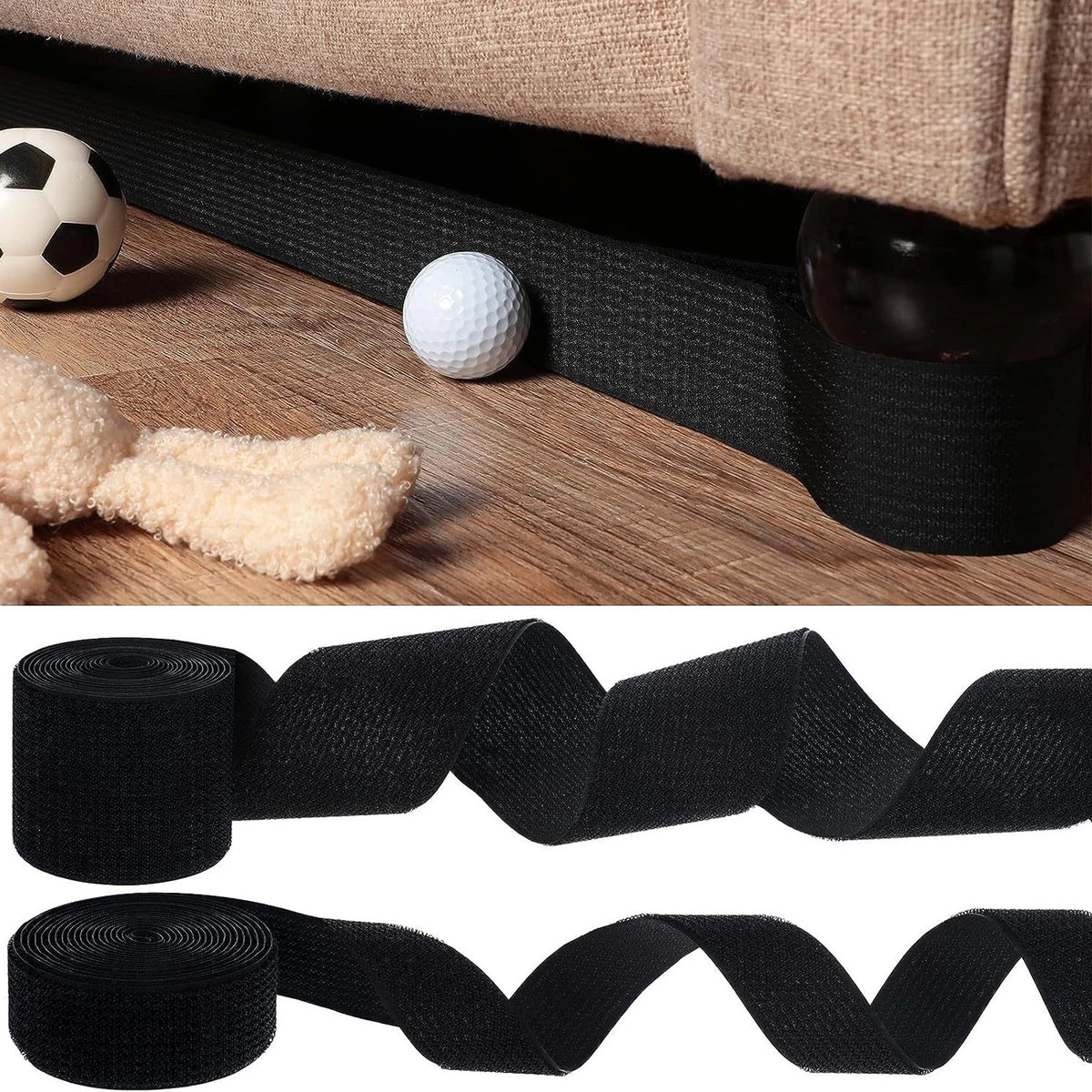 Adjustable Under Couch Blocker – Sofa Toy Guard 2.7–3.35M Furniture Gap Blocker Babs